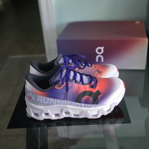 NEW On Running Men"s CLOUDMOSTER HYPER Flame/Frost Size 8.5 - Picture 1 of 9